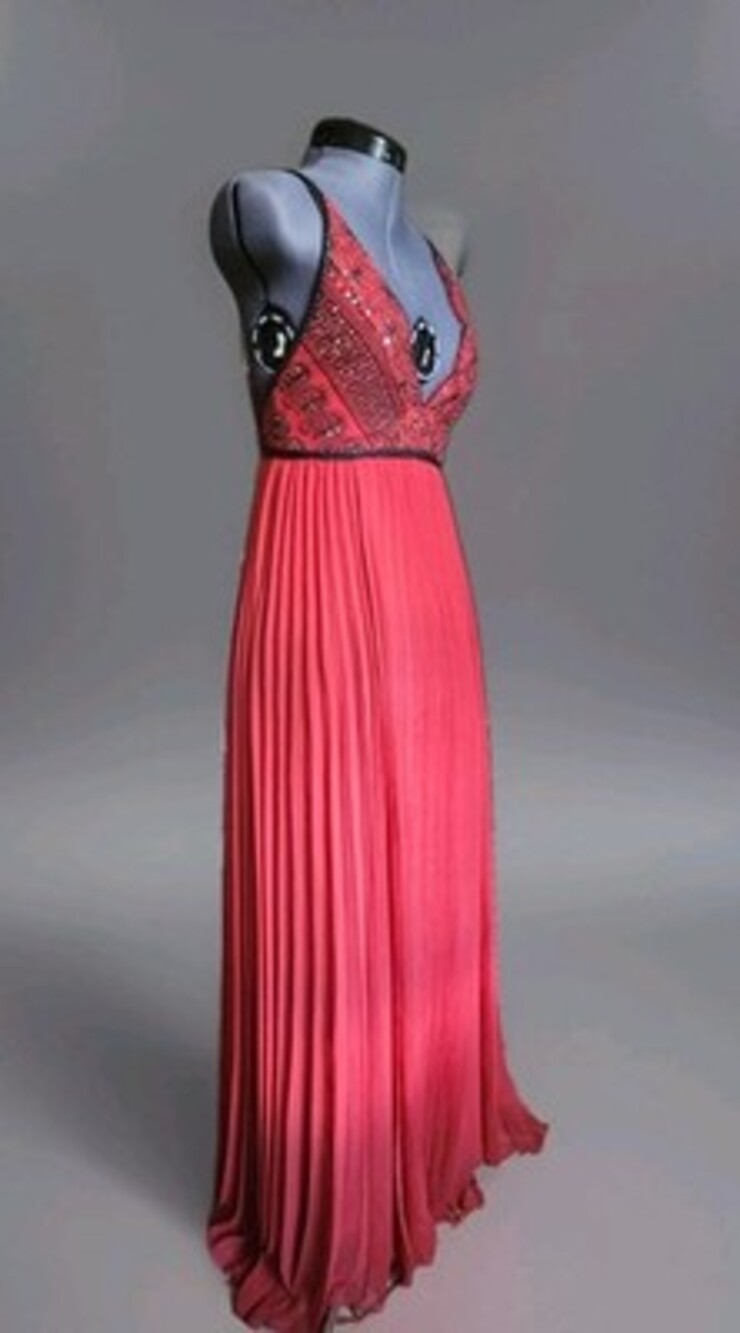 Formal Free People Belle Of The Ball Maxi Dress Gown Sz 2 - Picture 2 of 14